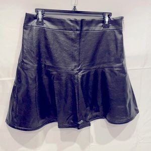 Ann Taylor Faux Leather Skirt, 10, New With Tags